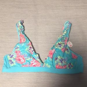 PINK bralette size small new with tags